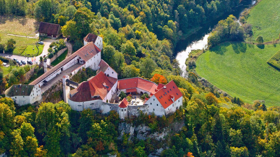 LARP Location Burg Wildenstein - Luftbild