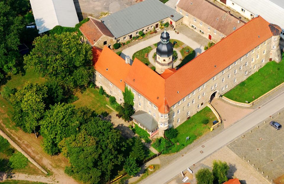 LARP Location Schloss Schochwitz - Luftbild